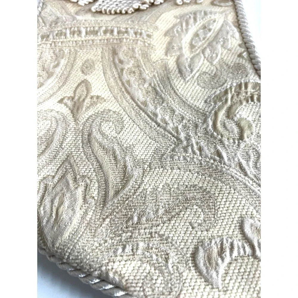 Brocade Christmas Stocking With Fringe Dillards 17